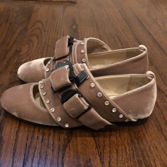 *Like New* N21 Velvet Ballet Flats - Picture 12 of 13